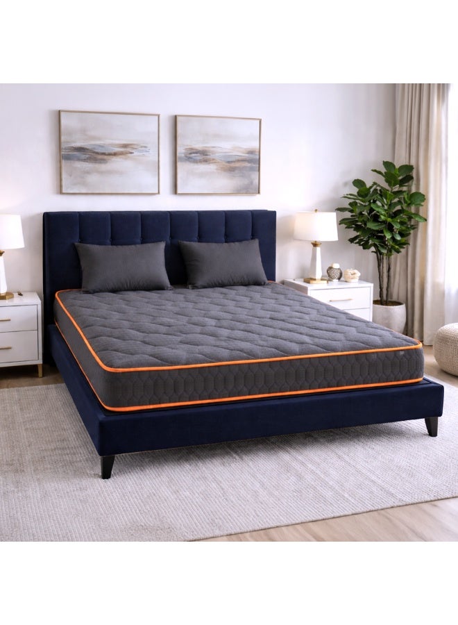 REXAL HOME Euro Quattro 20 cm Pocket Spring Hybrid Mattress with Cooling Gel-Infused Memory Foam, Medium Firm Comfort & Pressure Relief – 120 × 200 cm - Image 2